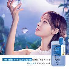(1 แผ่น) Mediheal THE N.M.F Ampoule Mask 27mL เมดิฮีลแผ่นมาสก์หน้าแอมพูล สูตรเติมน้ำให้ผิว ฉ่ำเด้ง อิ่มน้ำ อุดมด้วยเทคโนโลยีสารสกัด New Moisture Factor ประกอบด้วย 8 Hyaluronic acid และ Amino Acid ช่วยเติมความชุ่มชื้นล้ำลึกทุกชั้นผิว พร้อมสร้างปราการผิว เป