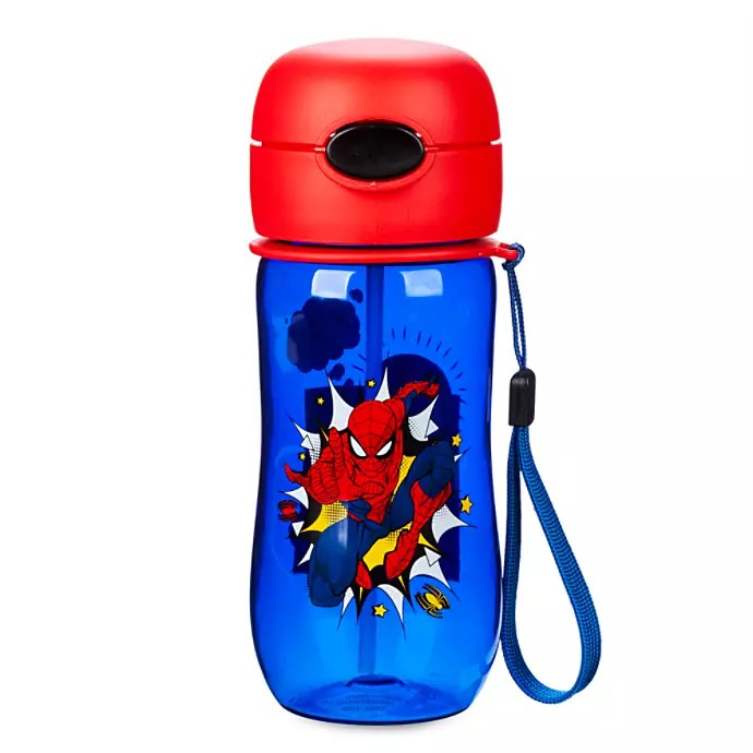 กระติกน้ำแบบหลอดกดเด้งสำหรับเด็ก Disney Spider-Man Flip-Top Canteen (2019)