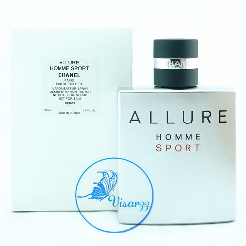 (ตัวเต็ม กล่อง Tester ลดมากกว่า 30%) Chanel Allure Homme Sport EDT 100 mL