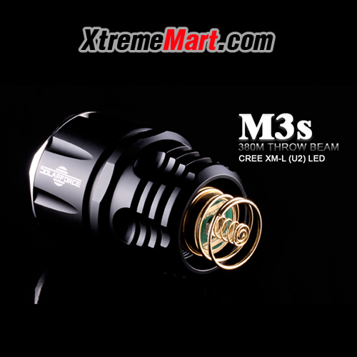 ชุดหัว Solarforce M3s Single Mode XM-L Cree U2 Turbo Head Assembly for Solarforce L2 Series & Surefire 6P, 9P, G2