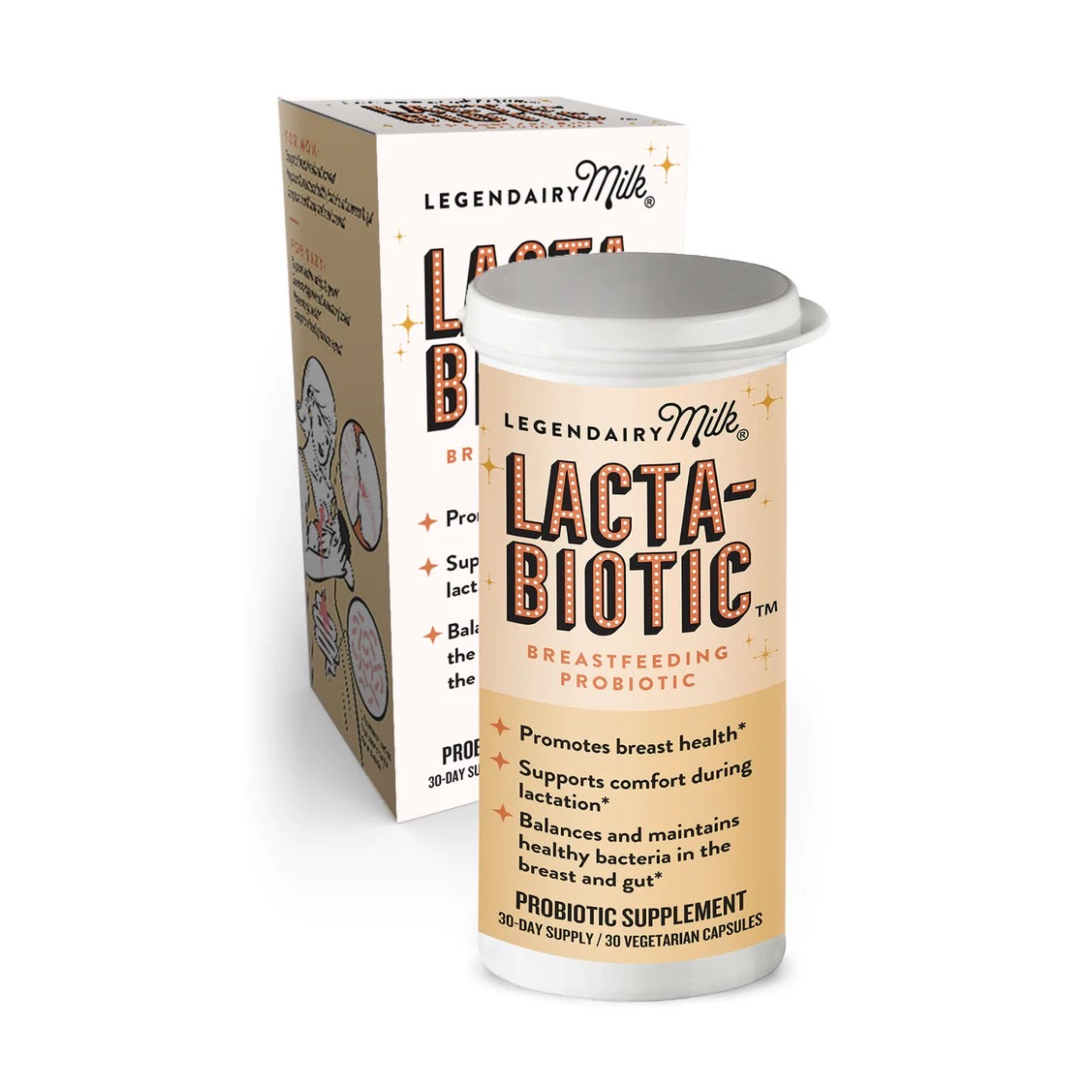 โพรไบโอติกสำหรับคุณแม่ให้นมบุตร Legendairy Milk Lacta-Biotic