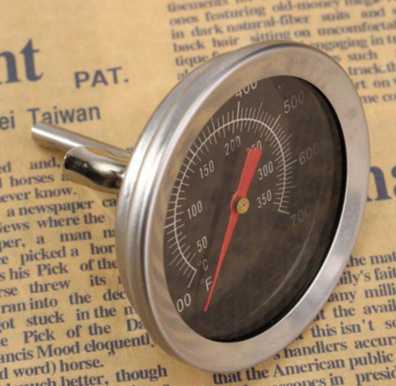 ที่วัดอุณหภูมิเตาอบถ่านไร้ควัน วัดอุณหภูมิเตานึ่งก้อนเชื้อเห็ด วัดอุณหภูมิเตาปิ้งย่างไร้ควัน เตาอบพิซซ่า