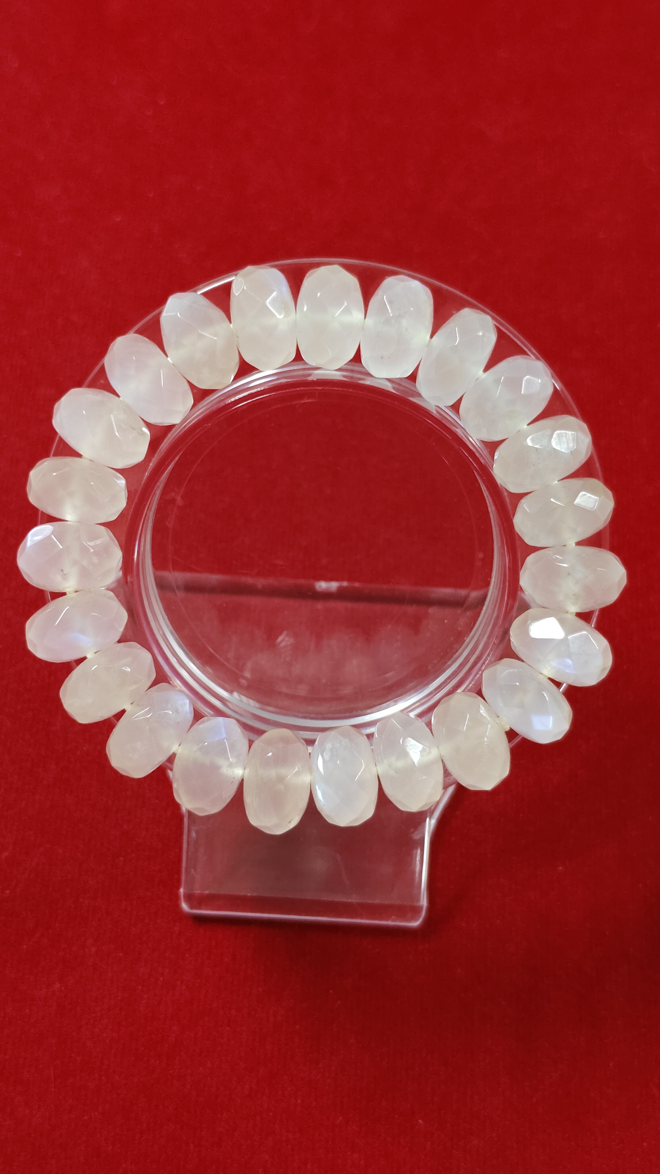 #ข้อมือหินมุกดาหารเจียเหลี่ยมรหัสbh-0048