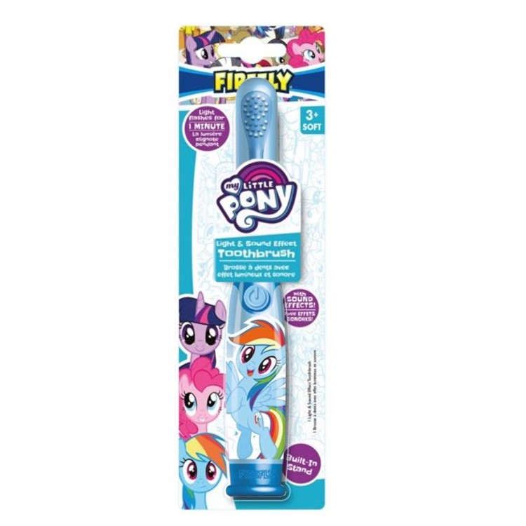 แปรงสีฟันพร้อมแสงไฟและเสียงดนตรี FireFly My Little Pony Rainbow Dash Light & Sound Effect Toothbrush (Blue)