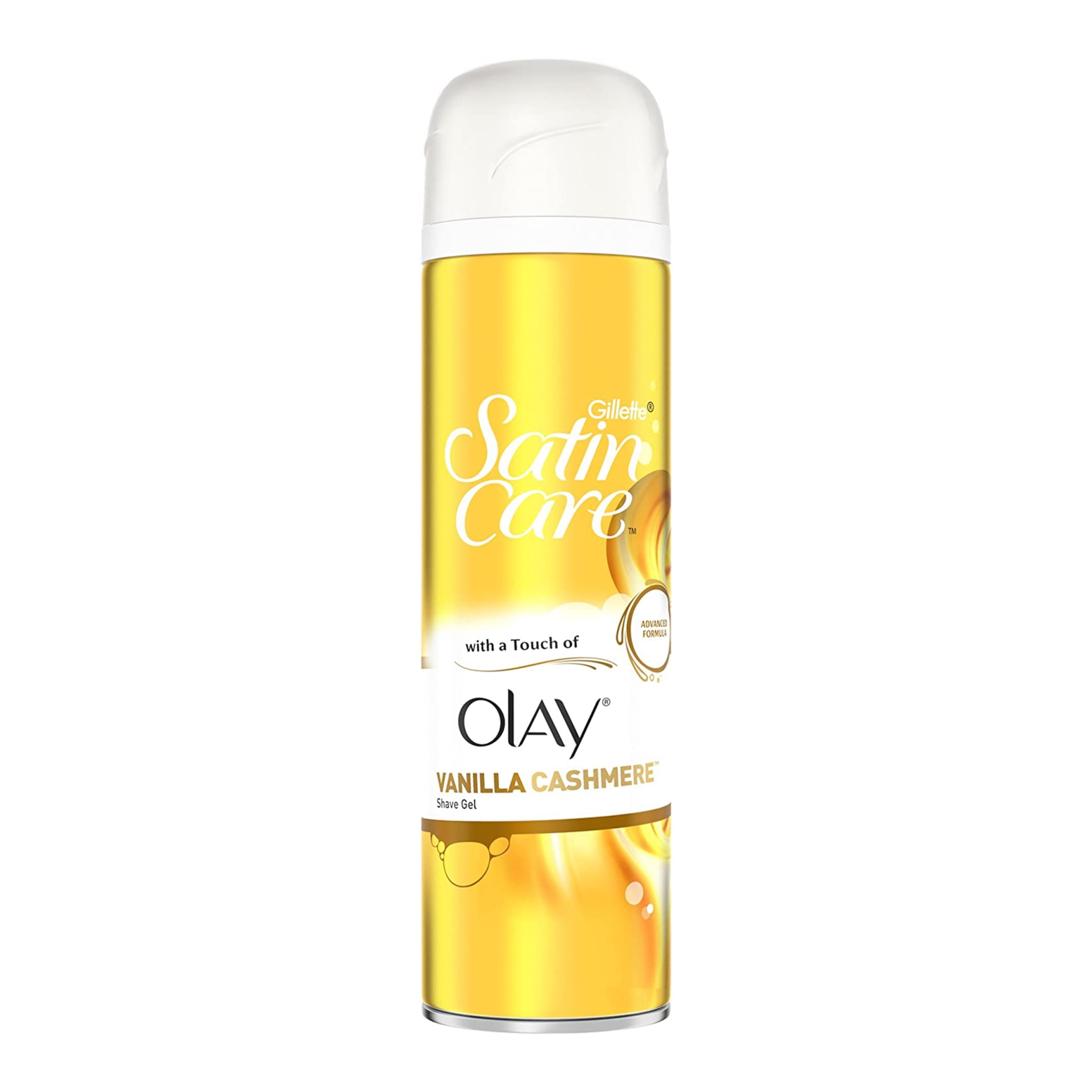 โฟมเจลบำรุงผิวสำหรับผู้หญิง Gillette Satin Care Olay Vanilla Cashmere Shave Gel