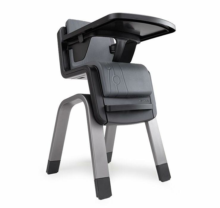 เก้าอี้รับประทานอาหารทรงสูงสุดหรู Nuna ZAAZ High Chair (Black Pewter)