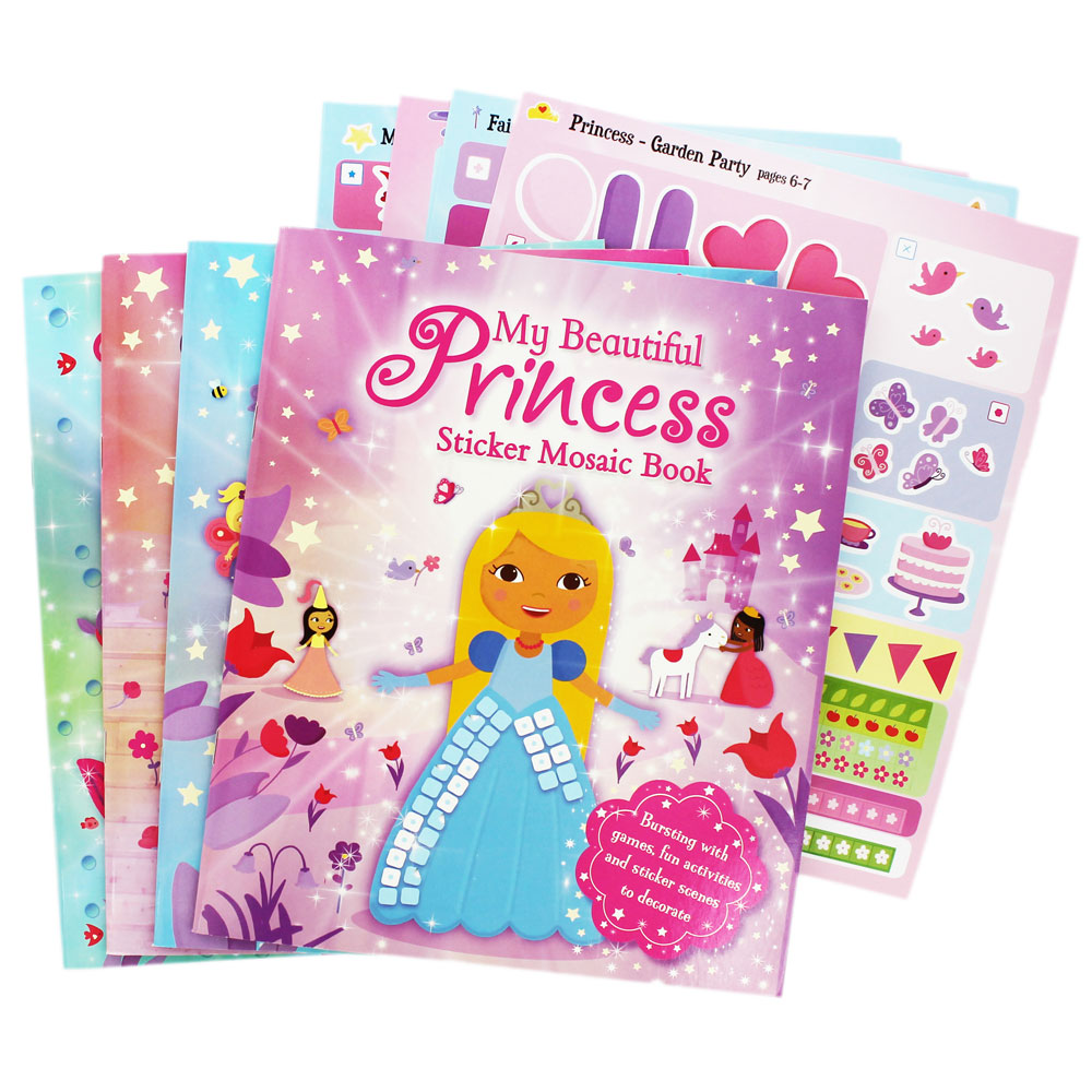 กระเป๋ากิจกรรมเสริมทักษะสุดน่ารัก My Super Sparkly Sticker Mosiac Pack