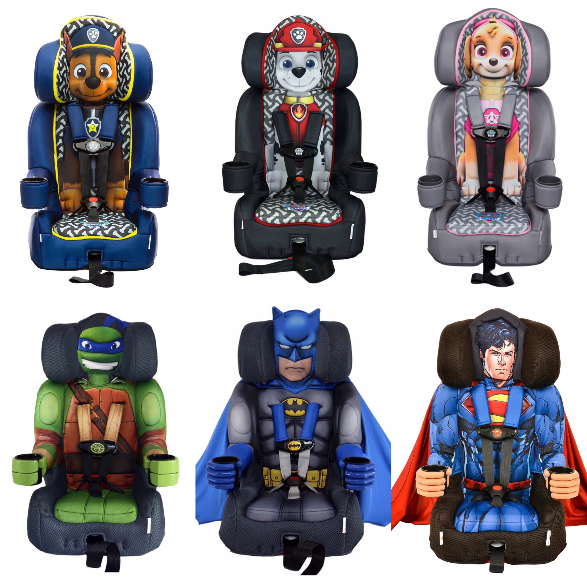 คาร์ซีทสำหรับเด็กโต KidsEmbrace Paw Patrol Chase Combination Booster Car Seat