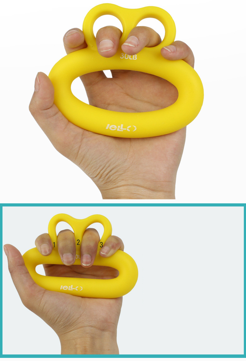 พร้อมส่ง**Silicone Ring Hand Exerciser ซิลิโคน บริหารมือ ทรงแหวน PSC1068