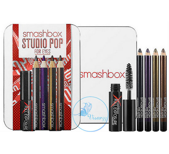 Limited Edition!!! Smashbox Studio Pop for Eyes มาสคาร่าพร้อมอายไลน์เนอร์ มาเป็น set ในกล่องสวยหรูค่ะ