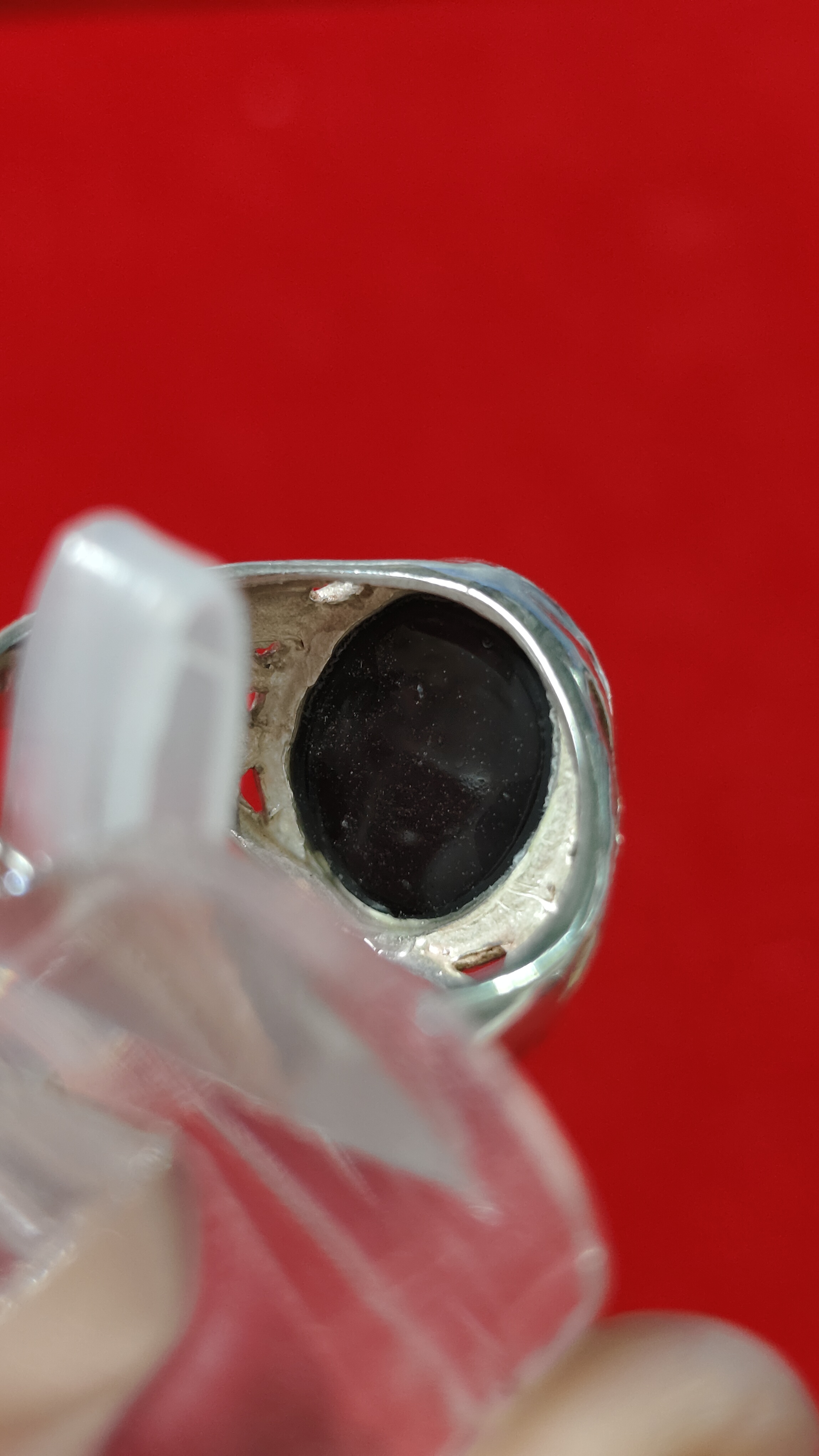 #แหวนแก้วโป่งข่าม รหัสR-0070