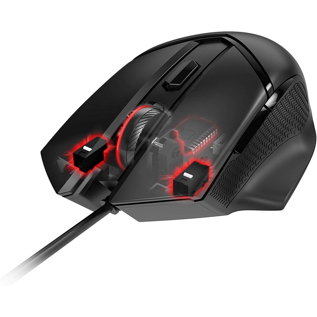 MSI CLUTCH GM20 Elite Gaming USB RGB up to 6400 DPI Mouse