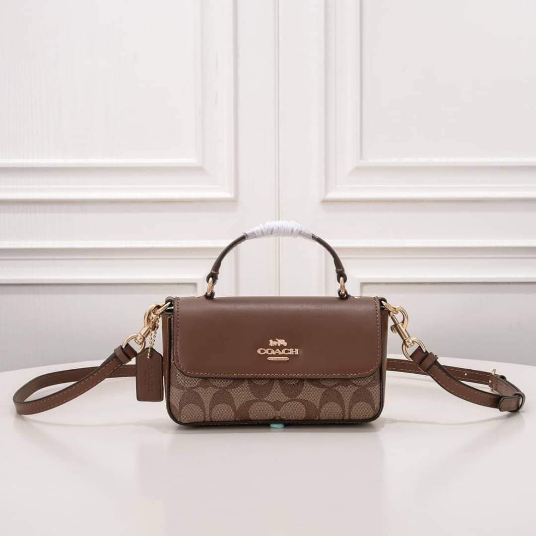 Coach MINI JOSIE TOP HANDLE CROSSBODY (แอดไลน์ก่อนสั่งซื้อ)