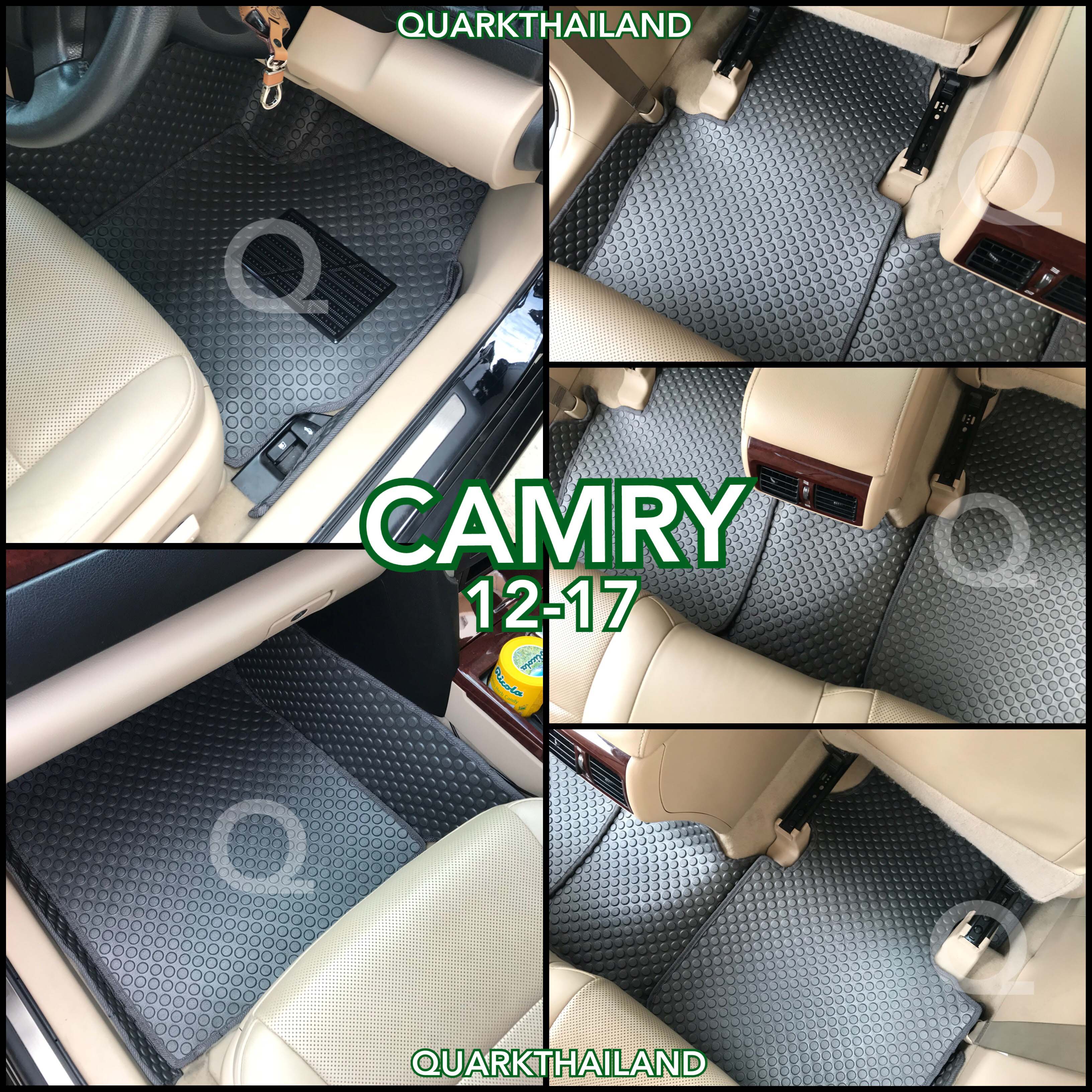 พรมกระดุม CAMRY คัมรี่ 2013-2018 พรมปูพื้นรถ เต็มคัน