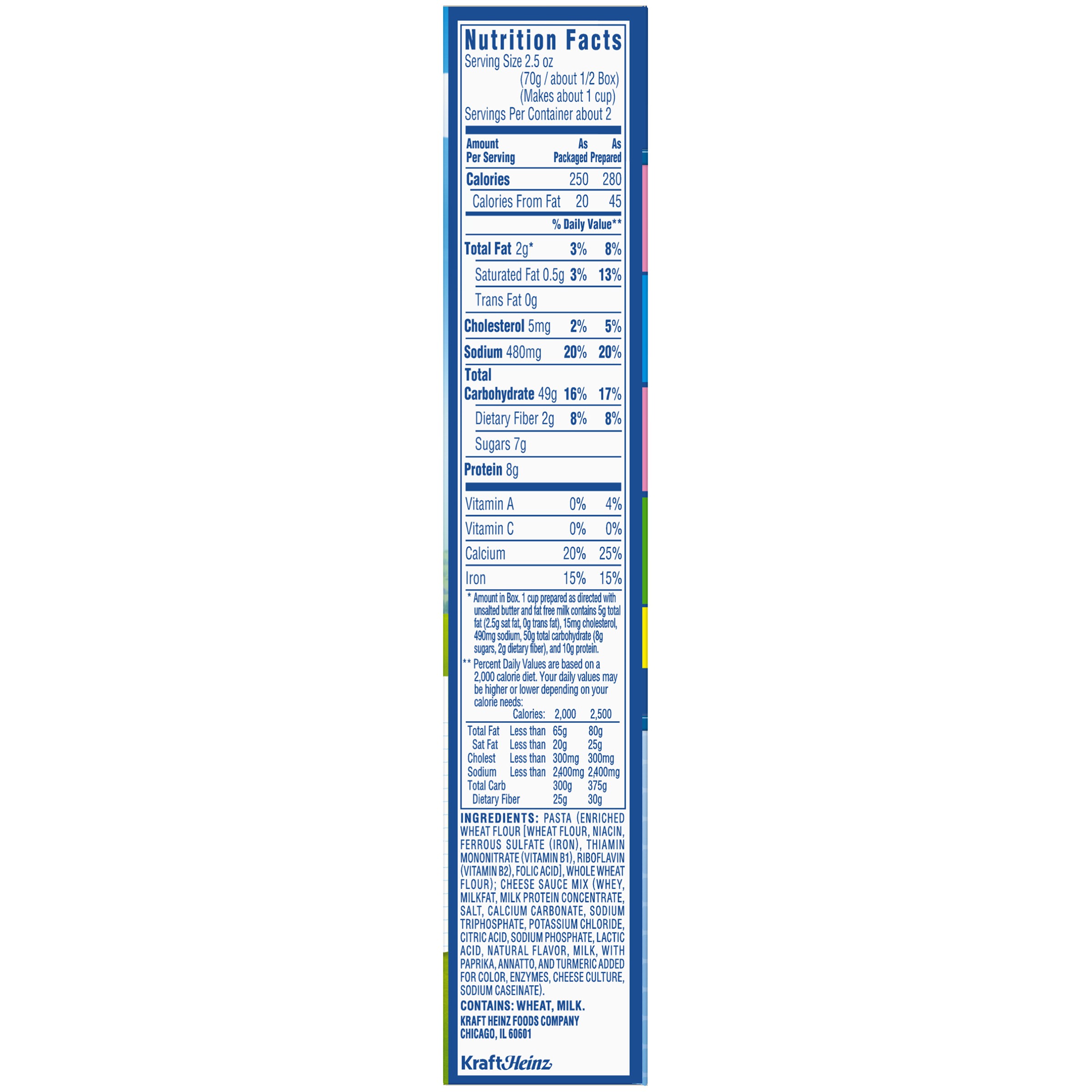 มะกะโรนีชีสสำหรับเด็ก Kraft Disney Frozen 2 Olaf Macaroni & Cheese Dinner Box