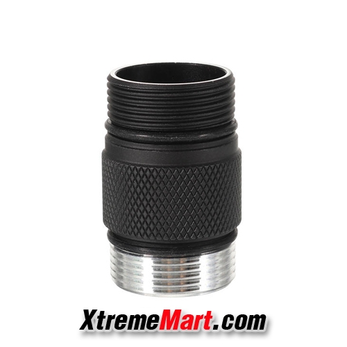 ข้อต่อสั้นไฟฉาย Convoy S2/S2+ เพื่อให้ใช้ถ่าน 18350 ได้ (กรุณาระบุสี : ฟ้า/เขียว/เงิน)