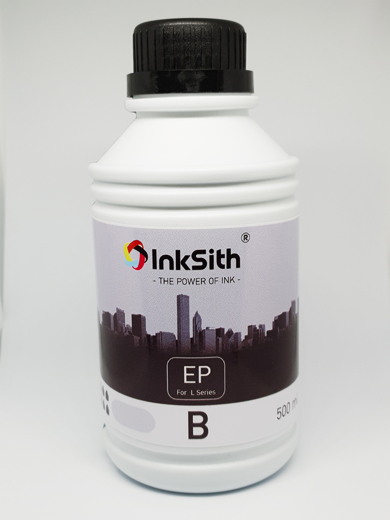 น้ำหมึก INKJET EPSON สีดำ 500 ml.