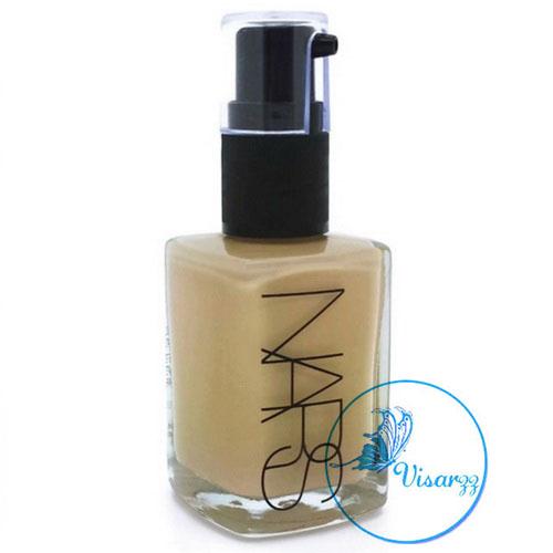 (Tester มีหัวปั๊ม Santa Fe) Nars Sheer Glow Foundation # Santa Fe (Medium 2) 30mL สำหรับผิวขาวเหลือง-สองสี