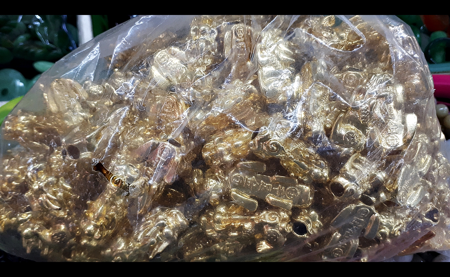 ปีเซียะ เนื้อโลหะทองเหลืองชุบทอง (ขายปลีก ขายส่ง)