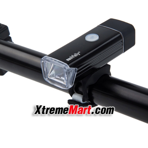 ไฟฉายติดจักรยาน Machfally Light Bicycle USB rechargeable aluminum light 180 lumens LED Front Bike Safety Light