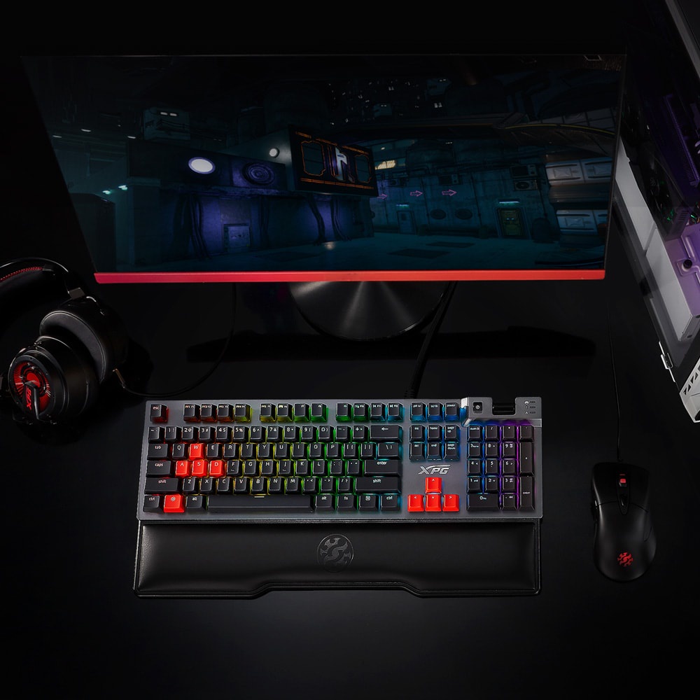 XPG SUMMONER Keyboard Gaming w/CHERRY MX Switches RGB lighting (THA/ENG)