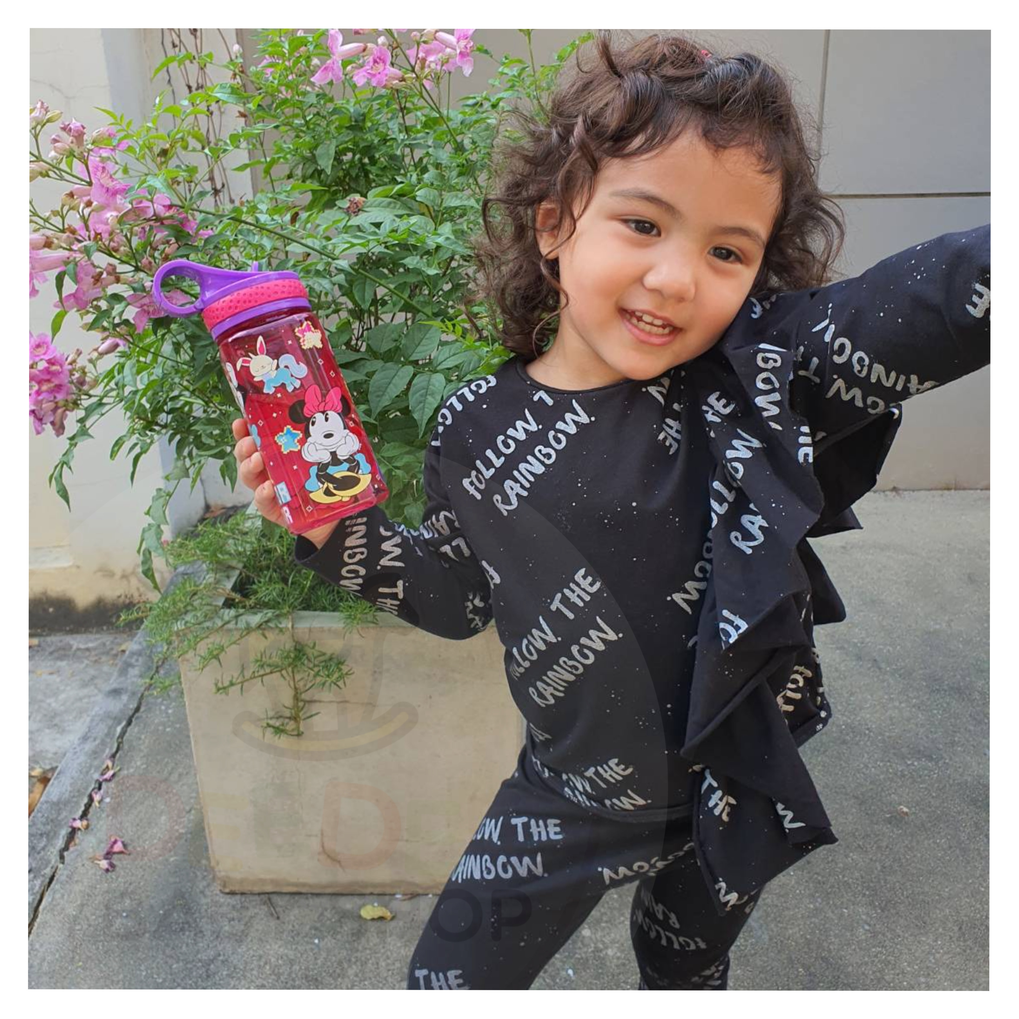 กระติกน้ำแบบหลอดดื่มสำหรับเด็ก Disney Princess Water Bottle with Built-In Straw (2020)