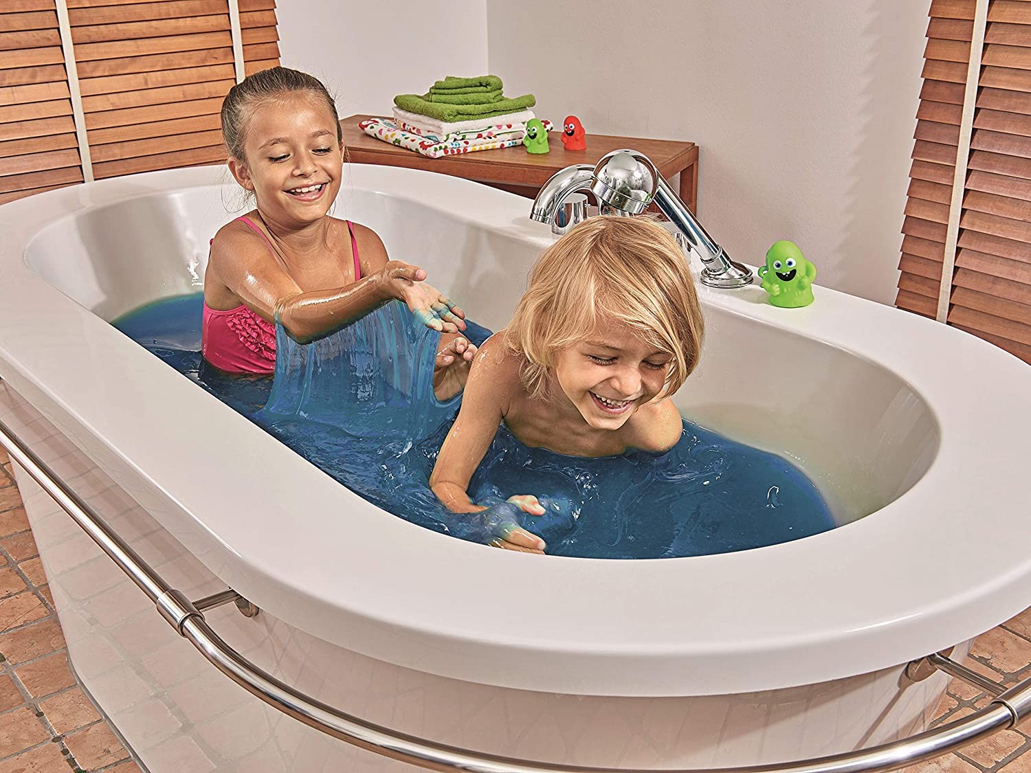 ผงสไลม์แสนสนุกสำหรับเด็ก Zimpli Kids Slime Baff (Goo Blue)