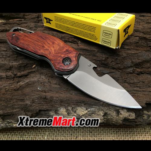 มีดพับ Buck X48 Small Folding Key Knife Outdoor Hiking Backpack Pocket Knives Titanium Multi Tools