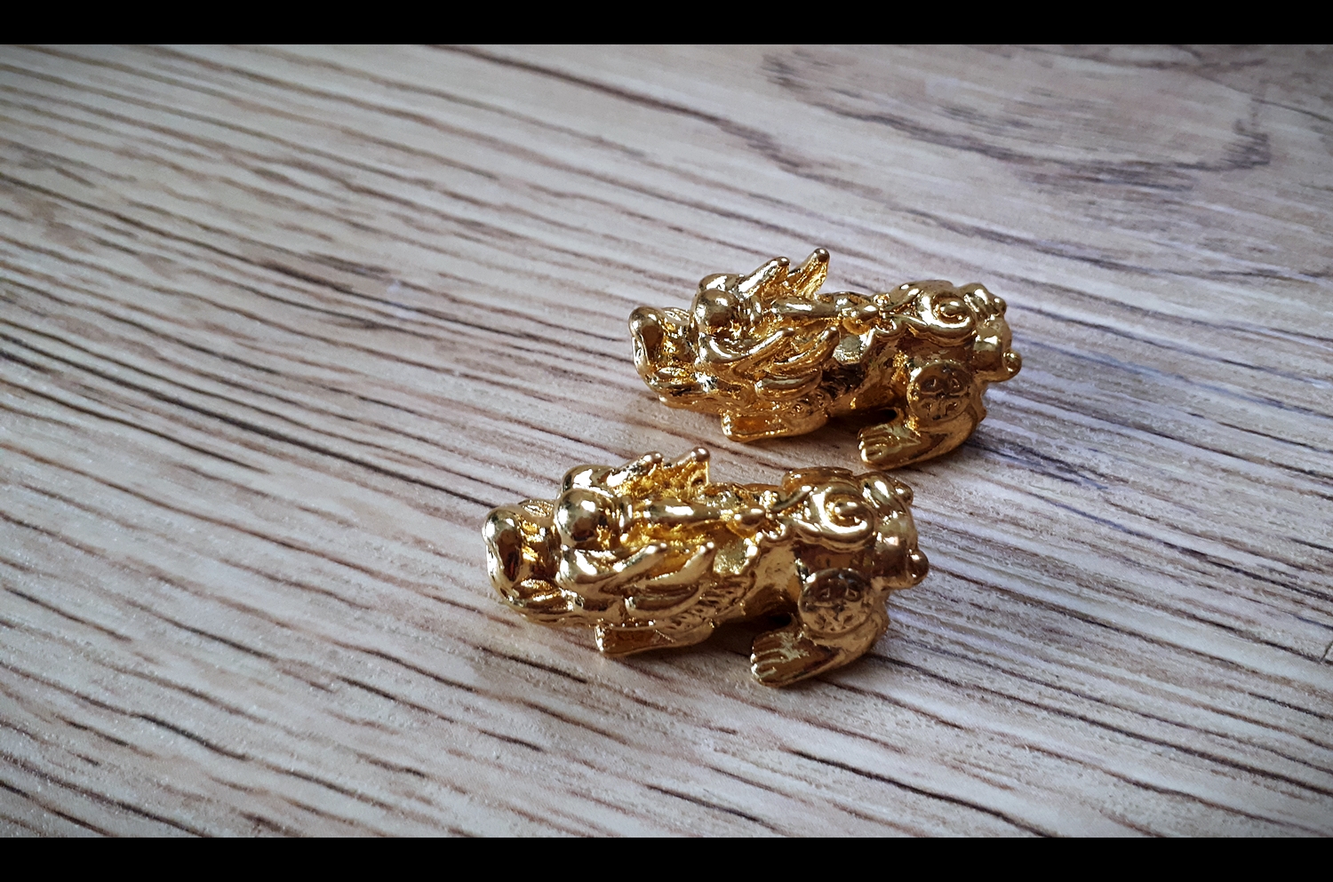 ปีเซียะ เนื้อโลหะทองเหลืองชุบทอง (ขายปลีก ขายส่ง)