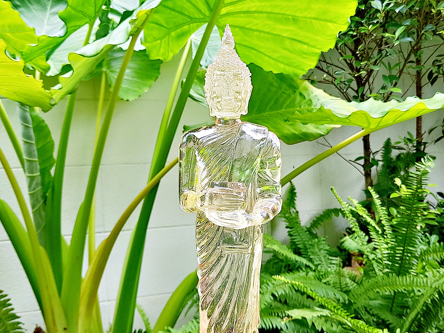 รูปหล่อ หลวงพ่อไหลมาเทมา(พระพุทธรูป สมเด็จองค์ปฐม ปาง อุ้มบาตร) เนื้อเรซิ่นใส - (เข้าพิธีปลุกเสกที่ วัดพันท้ายนรสิงห์) ปี2562 #รับประกันแท้