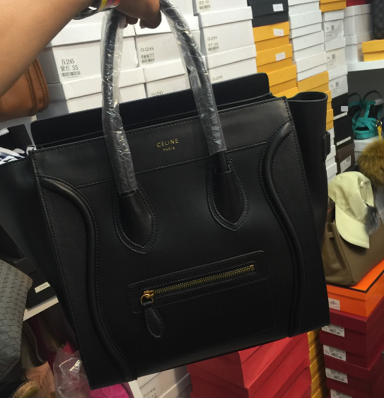 กระเป๋า celi mini luggage bag สีดำ 12 นิ้ว
