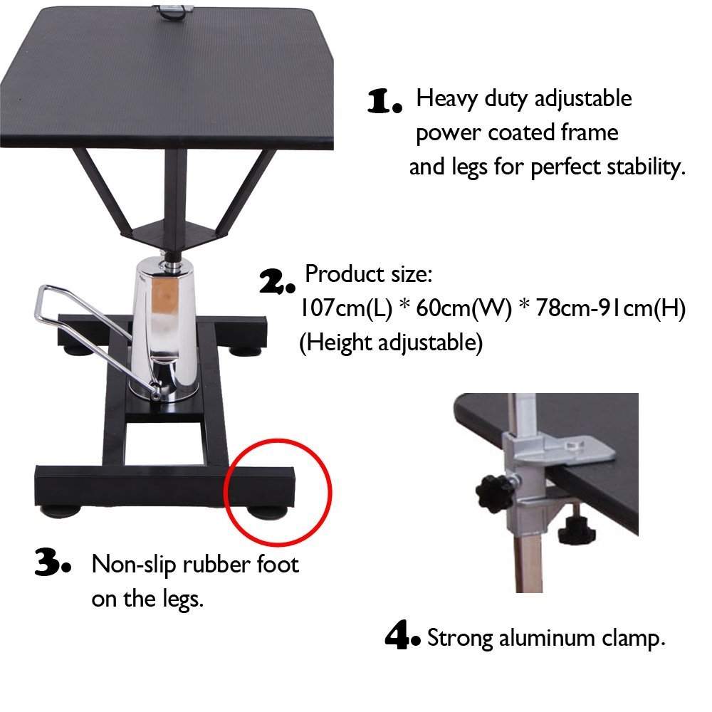 โต๊ะตัดขนระบบไฮดรอลิกธรรมดา