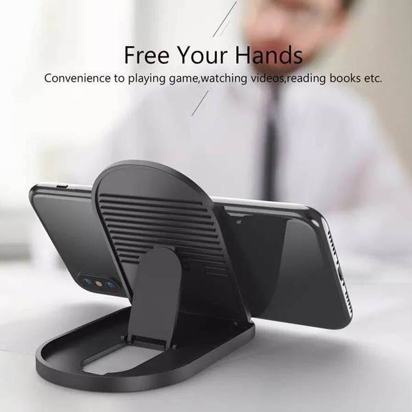ที่วางมือถือ H6 ที่ตั้งโทรศัพท์ สมาร์ทโฟน ขนาดเล็กพับได้ ปรับได้ 12 ระดับ
