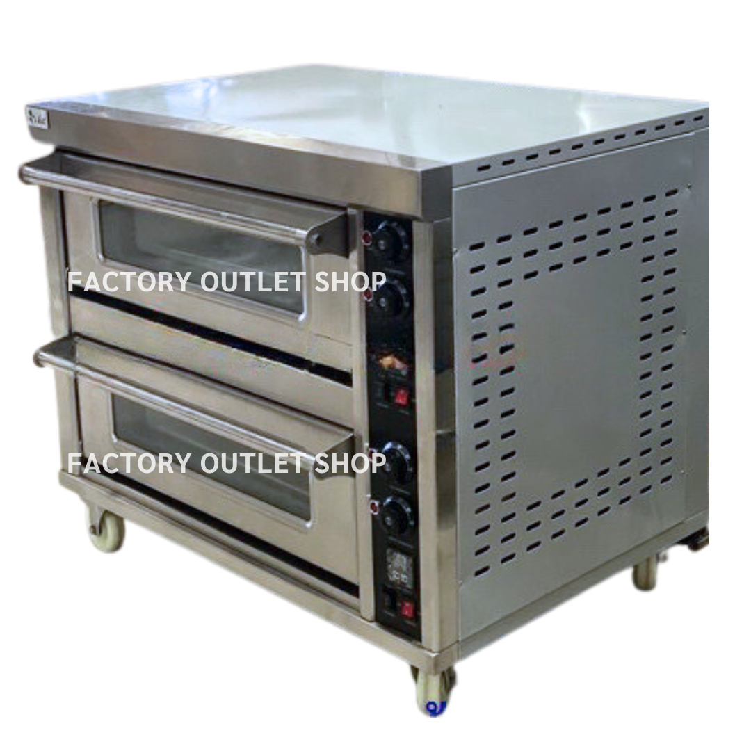 เตาอบไฟฟ้า 2 ชั้น 2 ถาด Electric Oven 2 tiers 2 trays
