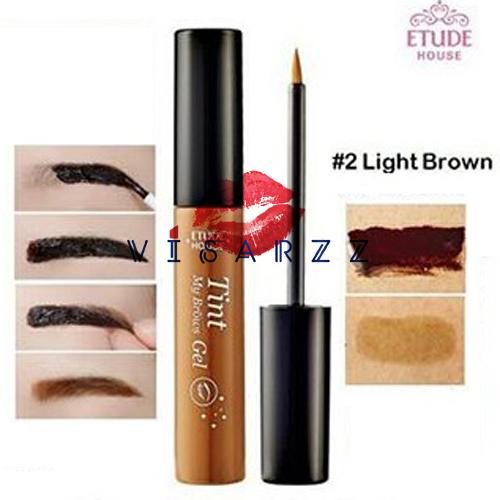 Etude Tint My Brows Gel 5g # 2 Light Brown เจลเพ้นท์สีคิ้ว ให้สีติดทนนานราวกับสักคิ้ว ให้คุณพร้อมสวยตลอดเวลาไม่ว่าจะเหงื่อออกหรือลงน้ำ ไม่ต้องคอยเติมระหว่างวัน
