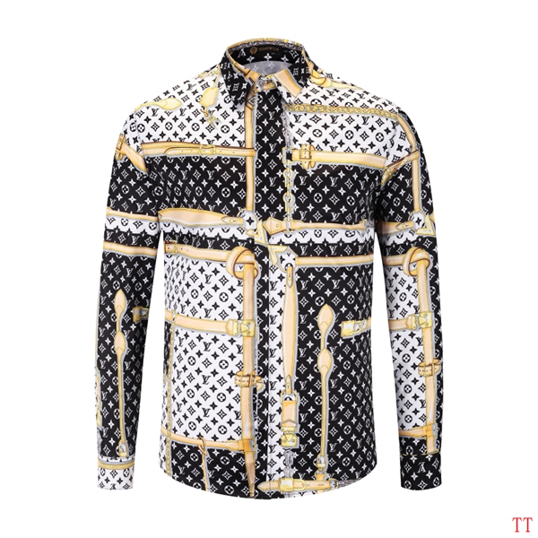 Pre order เสื้อเชิ้ต LV ผู้ชายไซส์ S-4xl มีหลายแบบ