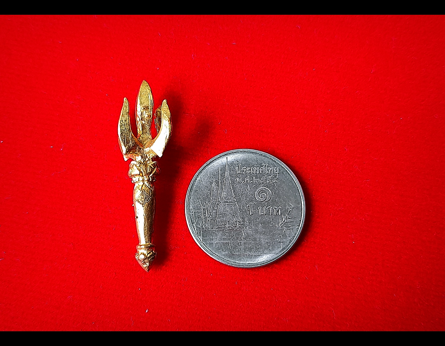 วชิราวุธ(สุดยอดอาวุธของพระอินทร์) (ขนาดเล็ก 3.2ซม) เนื้อโลหะมหาชนวน ปี2564 #รับประกันแท้ - อฐิษฐานจิตเสกเดี่ยวโดย ครูบาฤษดา วัดสันพระเจ้าแดง(วันป่ายาง) จ.ลำพูน