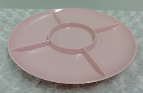 P07818 จานออเดิฟ 11.5 นิ้ว เมลามีนแท้ สีพื้น Melamine ware เครือซูปเปอร์แวร์ P1081-11.5 (ราคาส่งต่อ 12 ใบ : 125 บ.ต่อใบ)