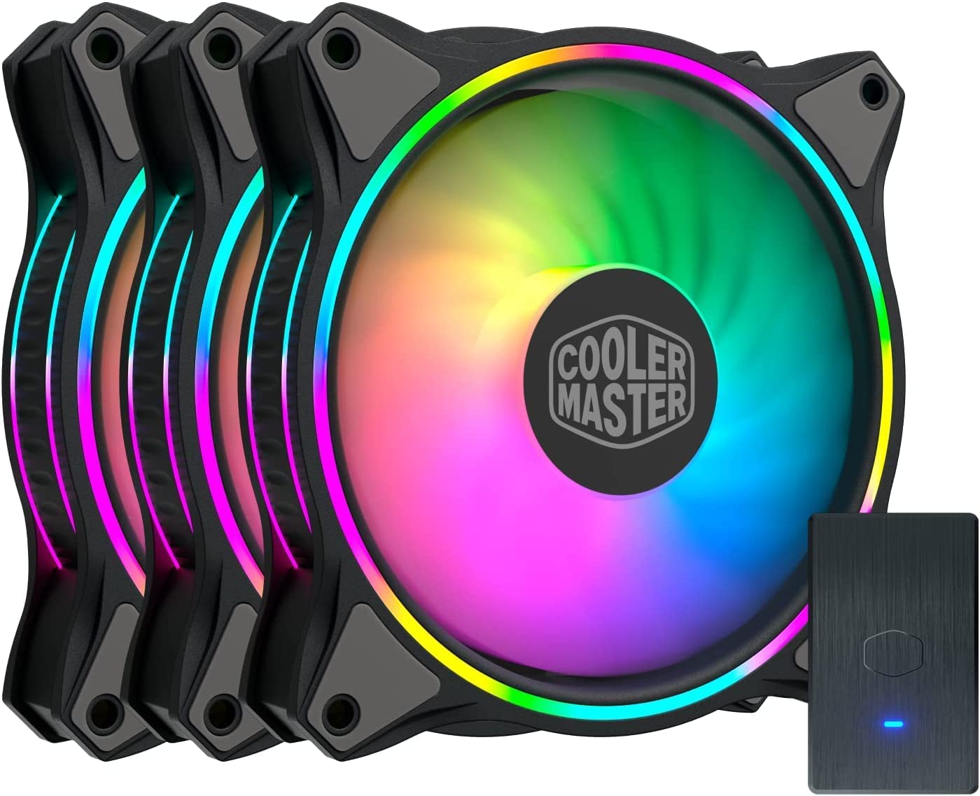 CoolerMaster MasterFan MF120 Halo 3-in-1 - Black