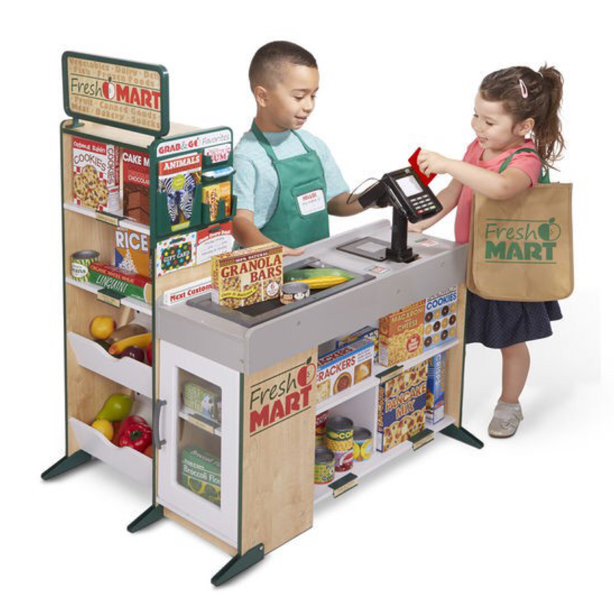 ซุปเปอร์มาร์เก็ตจำลองแสนสนุก Melissa & Doug Fresh Mart Grocery Store