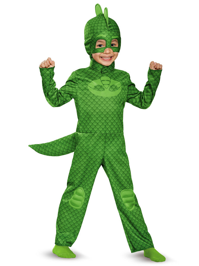 ชุดแฟนซีเด็ก PJ Masks Gekko Classic Toddler Costume ไซส์ M(3-4 ปี) และ XL(7-8 ปี) จากอเมริกา