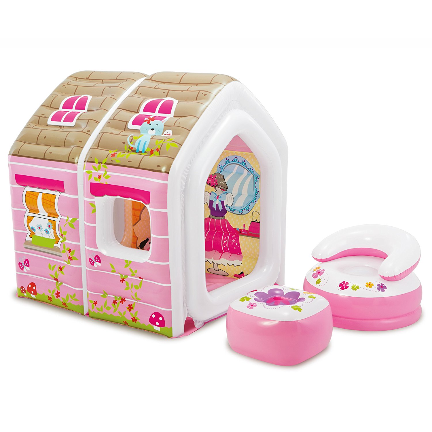 บ้านเจ้าหญิงจำลอง Intex Princess Lodge Playhouse