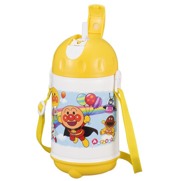 กระติกน้ำสูญญากาศเก็บความเย็น Anpanman Insulated Water Bottle with Straw (Cold Type)