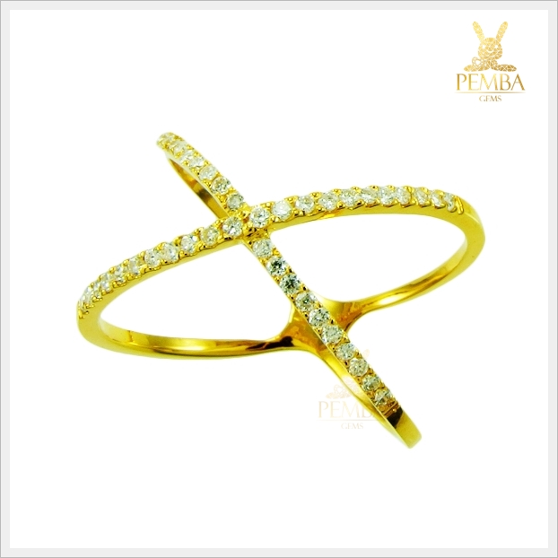 แหวนเพชรแท้ สวยเก๋มีสไตล์ ใส่ติดนิ้วเพิ่มเสน่ห์(สามารถสั่งทำได้ค่ะ)