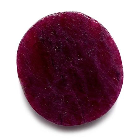 Carving Unheated Natural Ruby King Rama V ร.5 หรือ พระปิยมหาราช นำก้อนมาแกะสลักโดยก้อนไม่ผ่านการเผา น้ำหนัก 21.65 กะรัต สีแดงเข้มสวย งานแกะสลักสวย