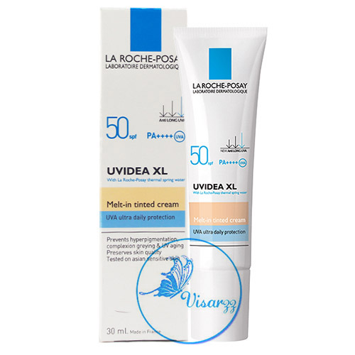 (Exp.10/17) La Roche-Posay UVIdea XL Melt-In Tinted Cream SPF50 PA++++ 30mL สีเนื้อ ครีมกันแดดสำหรับใช้ประจำวัน ประสิทธิภาพสูง