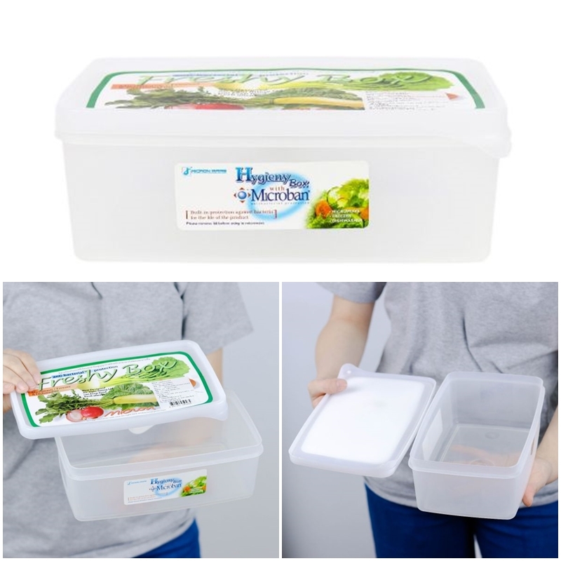 P10803 กล่องถนอมอาหาร 1.6 ลิตร (13*22*7.5 cm) อย่างดี No.5046 (ราคาส่งต่อ 12 ใบ: เฉลี่ย 40 บ/ใบ)