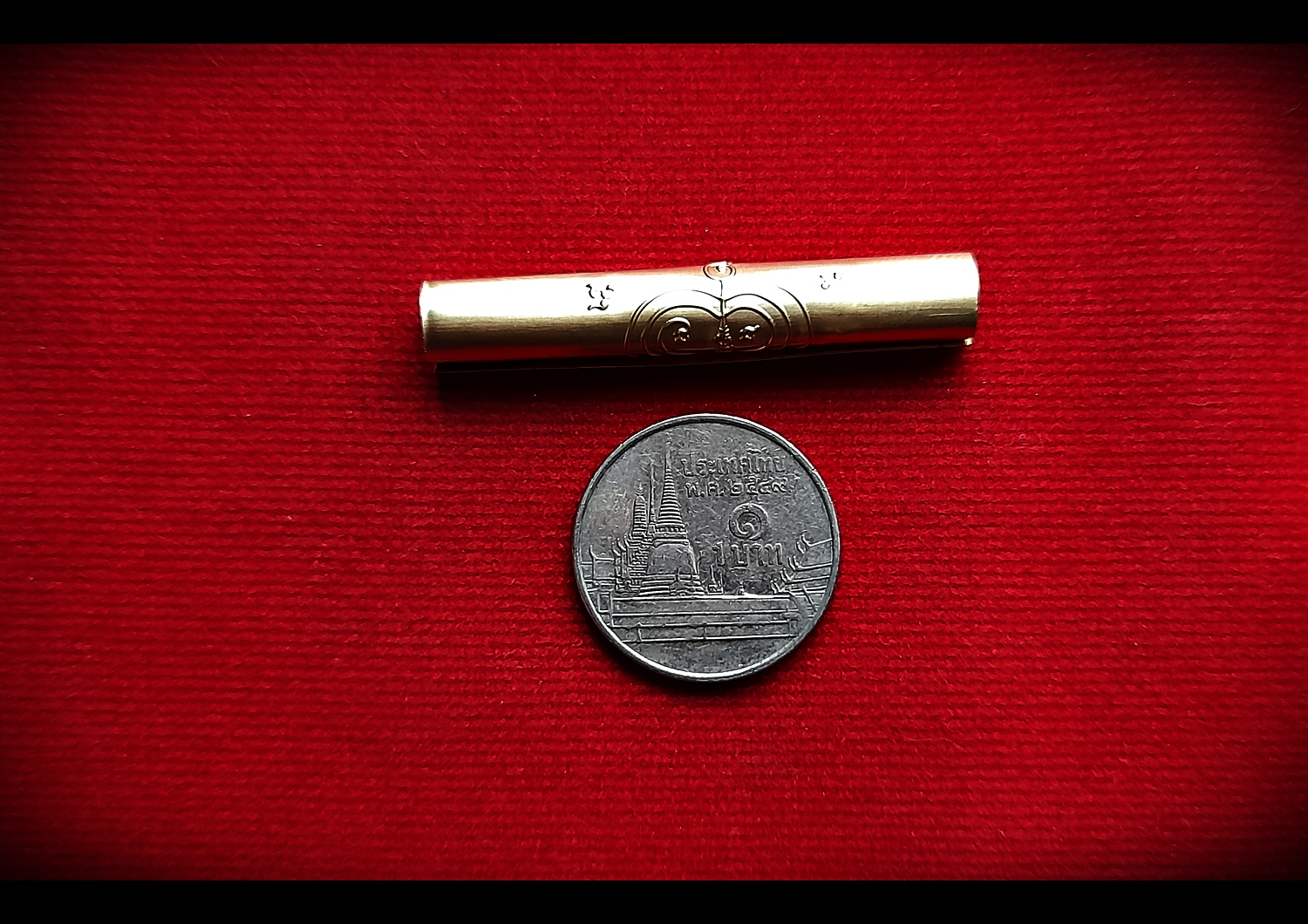 ตะกรุดเทพรัญจวน เนื้อทองเหลือง ((วิชาเสน่ห์เมตตา สายหลวงปู่ทิม วัดระหารไร่ เสน่ห์แม้แต่เทพยังทนไม่ได้) ปี2563 #รับประกันแท้