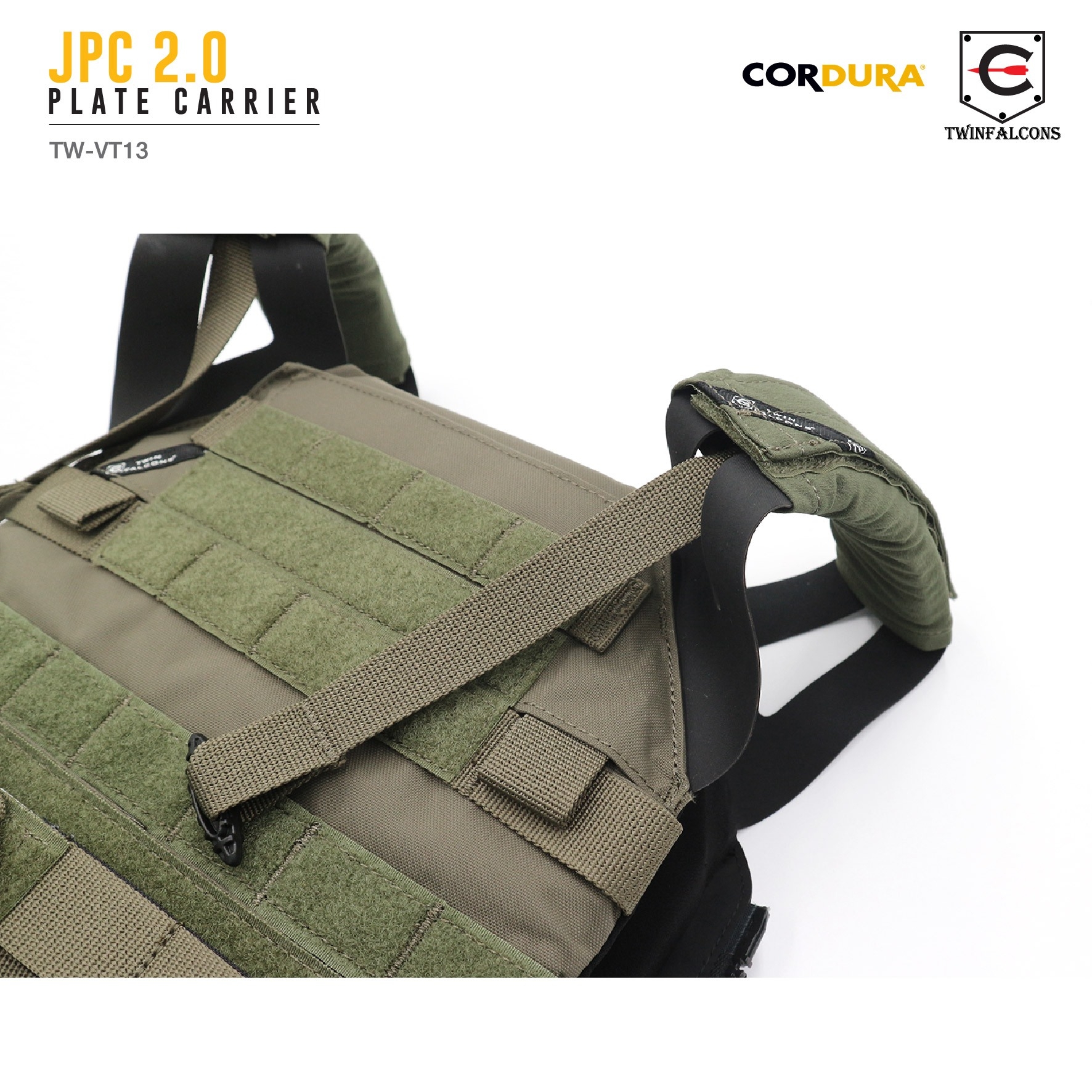 เสื้อเกราะ JPC 2.0 Plate Carrier ( Twinfalcons ) [ TW-VT13 ] (K4100)