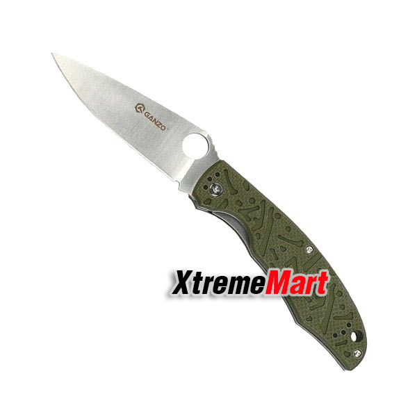 มีดพับ Genso Firebird FH923 Stainless steel Folding Knives (ด้ามสีเขียว)